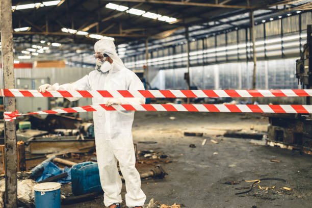 Professional Drug Lab Cleanup technician working in Chester, SD